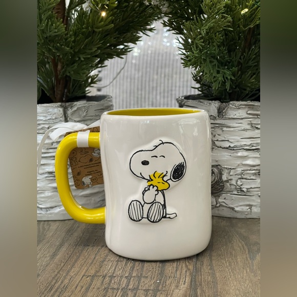 Rae Dunn | Dining | Brand New Wtags Peanuts X Rae Dunn Happiness Is Mug ...